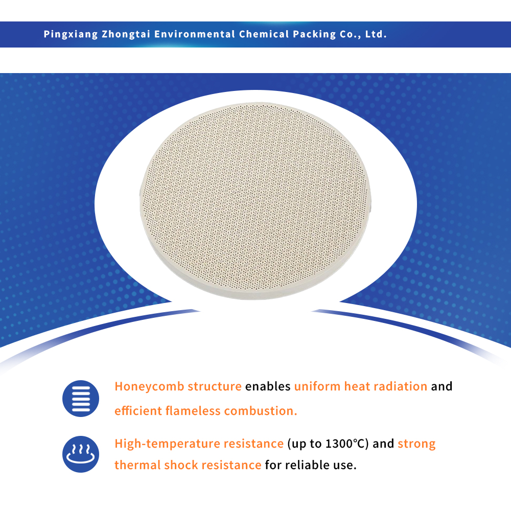 02 Honeycomb Ceramic Burner Plate