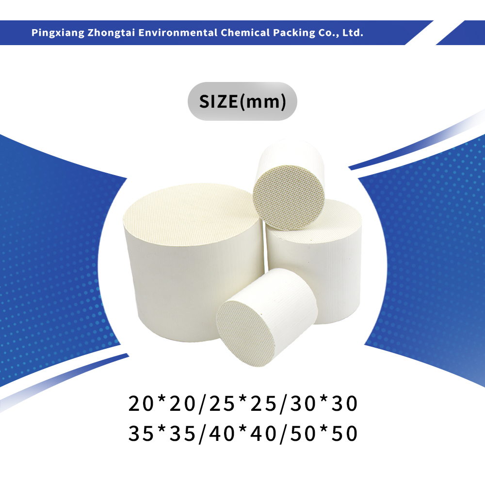 Honeycomb Ceramic Support Disc SIZE